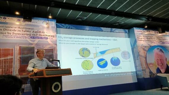 Storage of Carbon Dioxide in Saline Aquifers–Building Confidence by Forecasting and Monitoring
